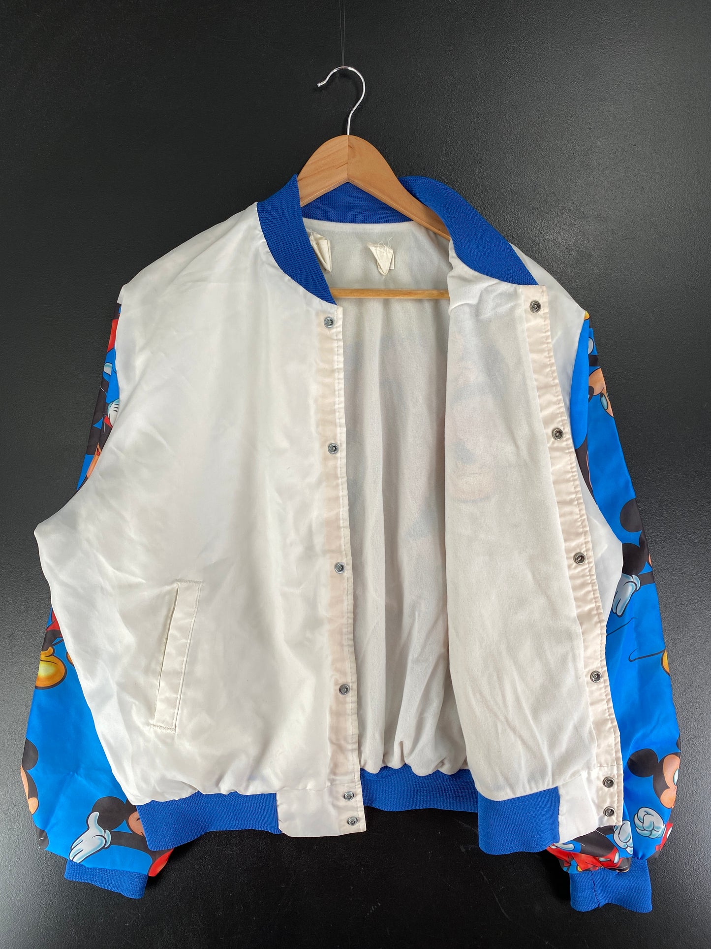 90’s DISNEY MICKEY Size L Nylon Jacket / G3926N