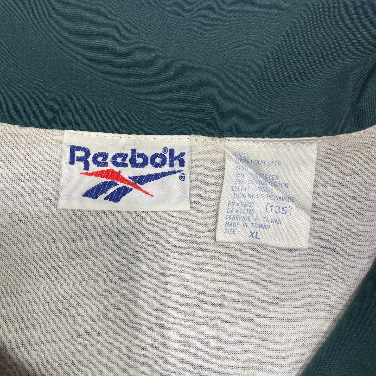 (XL) 90’s REEBOK Vintage Nylon Jacket / A1546N