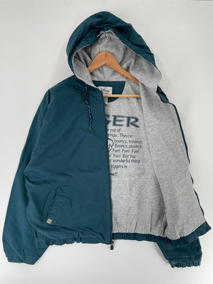 Vintage DISNEY TIGGER Size L Padded Nylon Jacket / F5245N