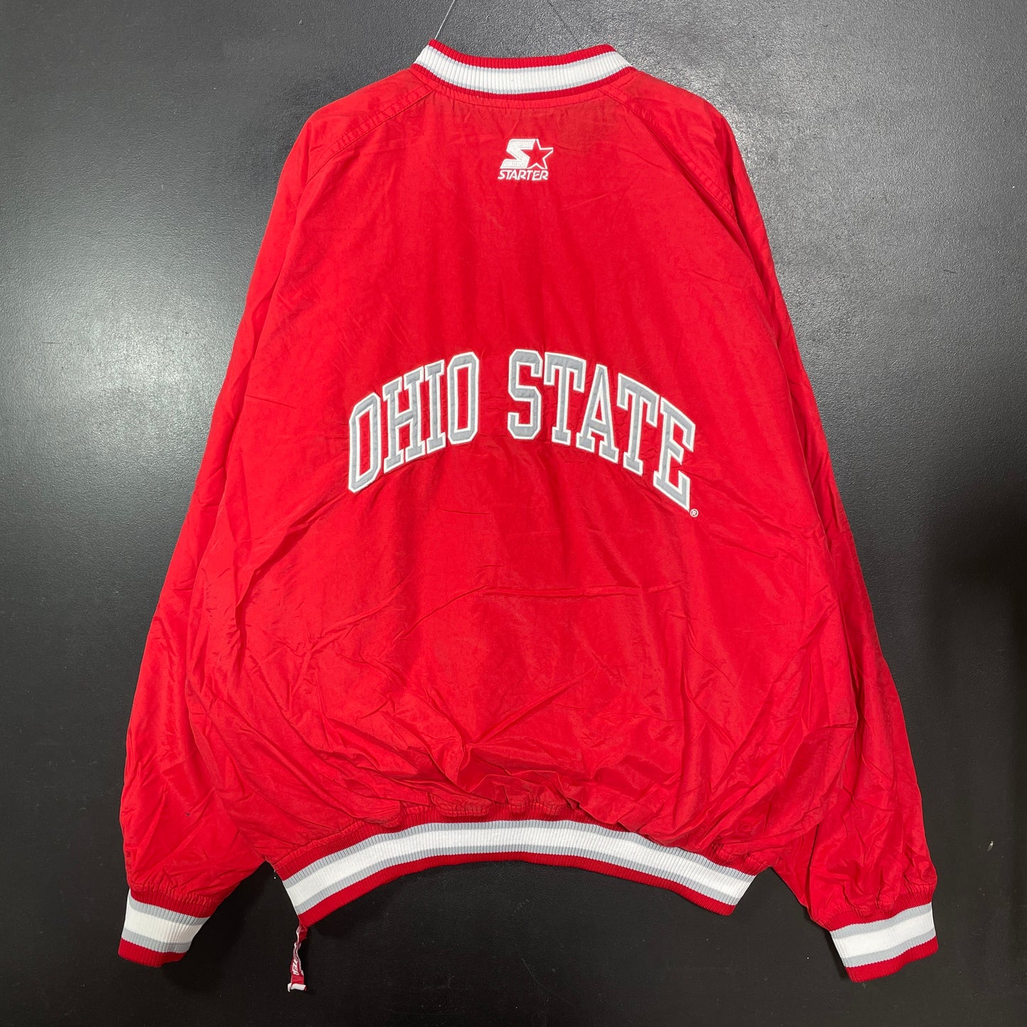 (XXL) 90’s STARTER x OHIO STATE Vintage Nylon Jacket / A1430N