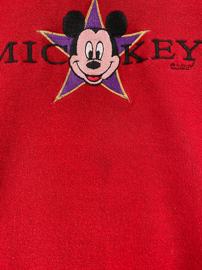 90's DISNEY MICKEY Made in USA Size XL Vintage Sweat-shirt / G4578S