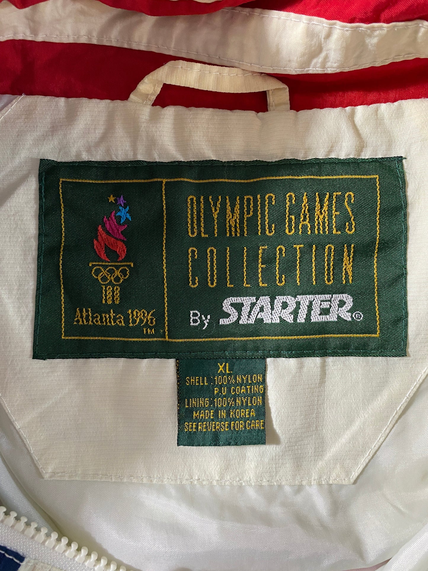 90's STARTER X TEAM USA Size XL Vintage Nylon Jacket / F9255N