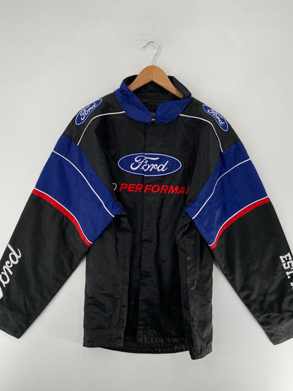 2016 FORD Size L Vintage Racing Nylon Jacket / F6130J