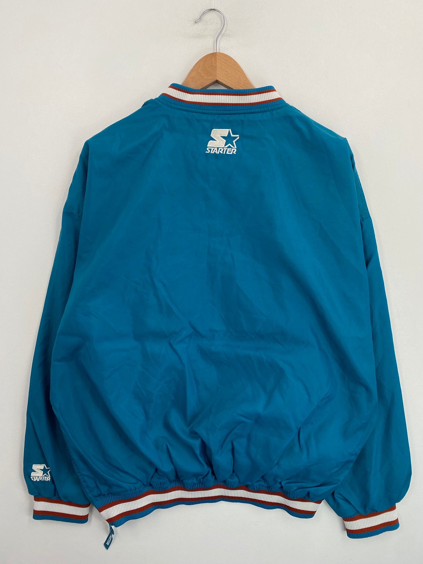 1996 STARTER X SUPER BOWL Size XL Vintage NFL Nylon Jacket / G6277N