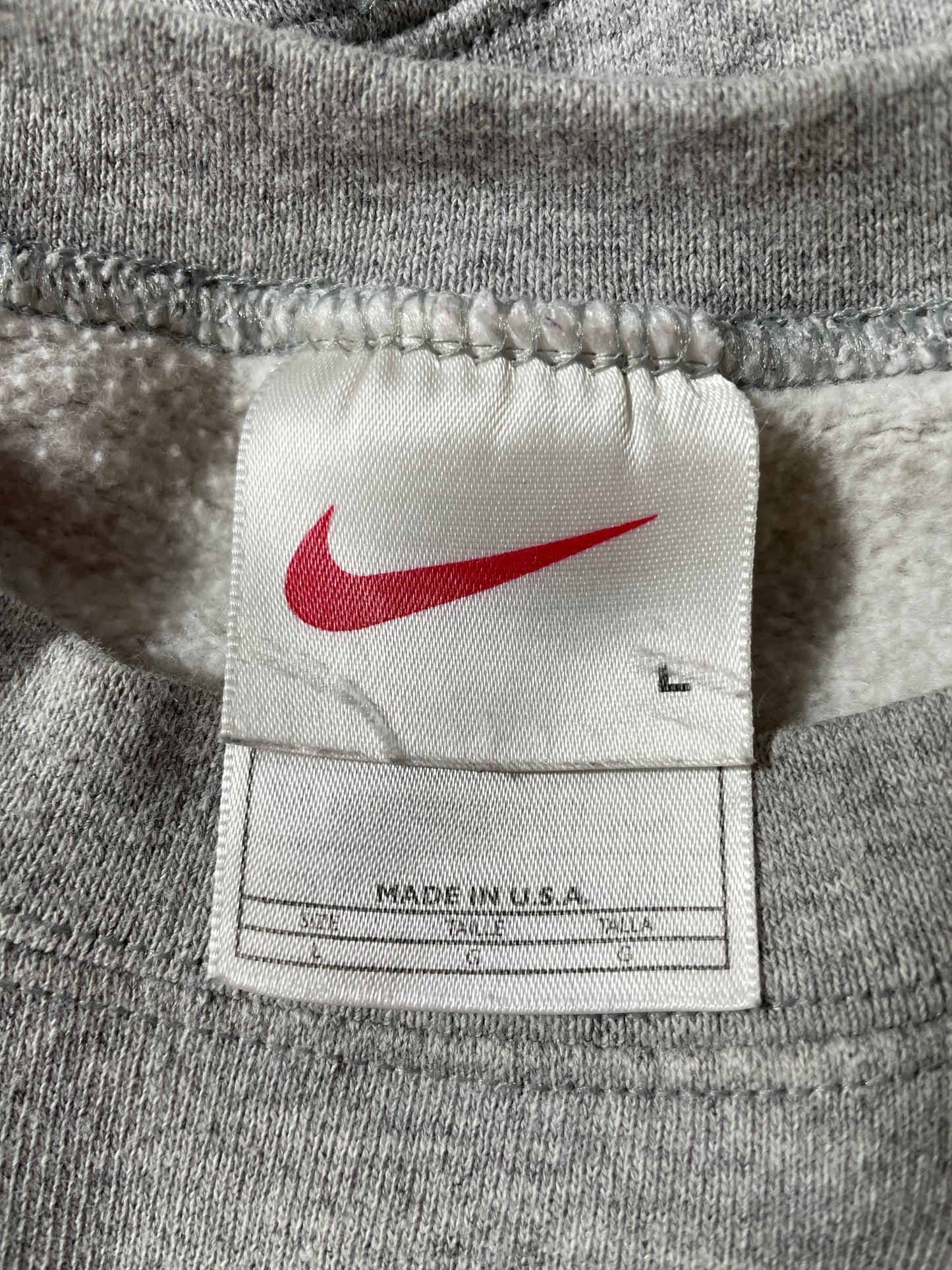 90's NIKE Made in USA Size L Vintage Sweat-Shirt / F7404S