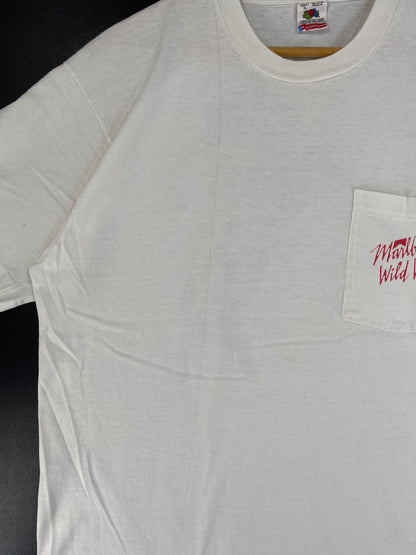 90's MARLBORO Made in USA Size XL Vintage T-Shirt / F9592T