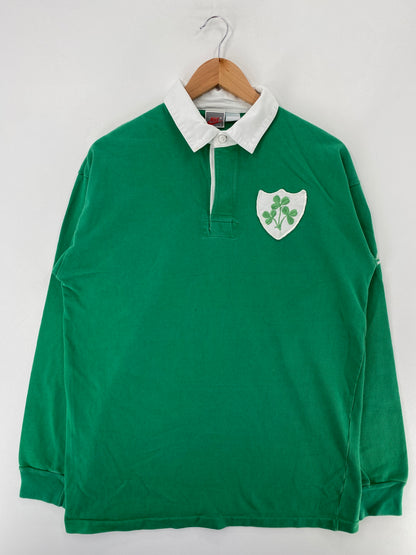 90's NIKE Size L Vintage Rugby-Shirt / F8106R