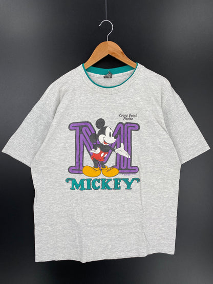 90’s DISNEY MICKEY Made in USA Size XL Vintage T-Shirt / F3251T