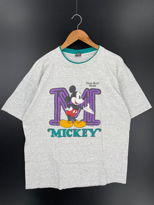 90’s DISNEY MICKEY Made in USA Size XL Vintage T-Shirt / F3251T
