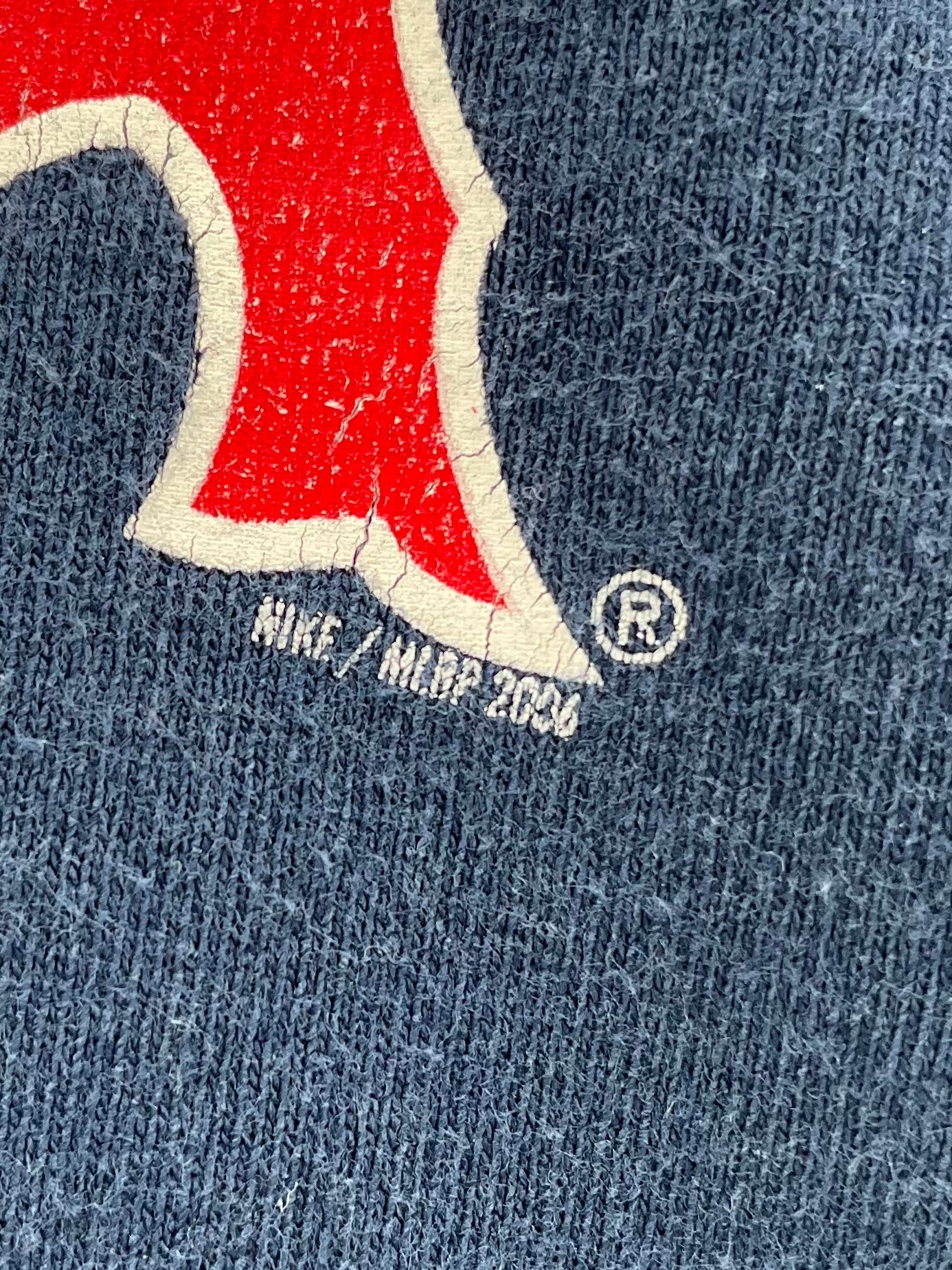 2006 NIKE RED SOX Size XXL Vintage MLB T-shirt / F9534T