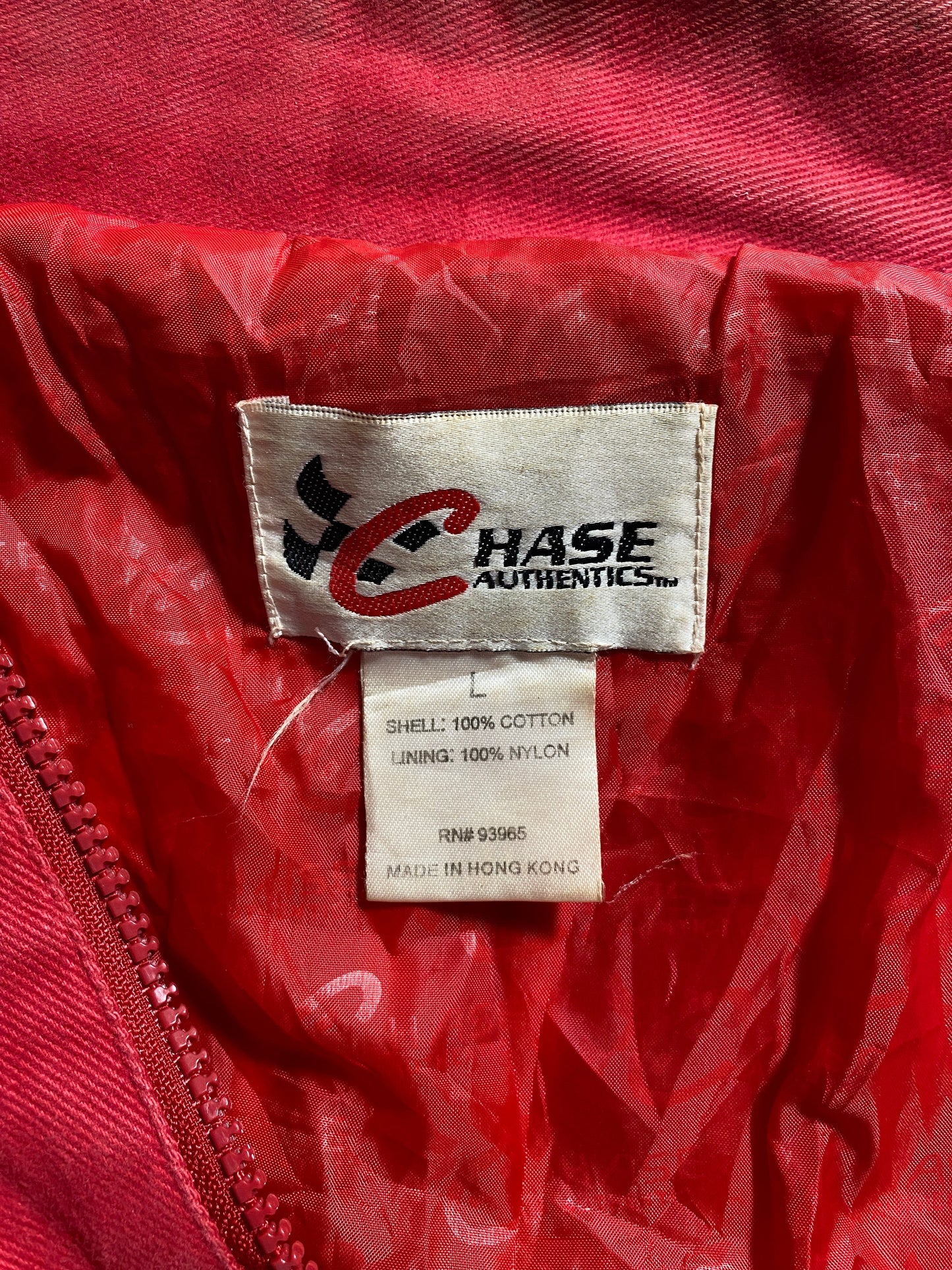 Vintage NASCAR DU PONT Size L Racing Jacket / G5275J