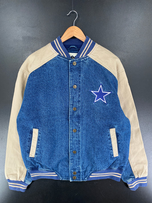 90's COWBOYS Size M Vintage NFL Denim Jacket / F3200J