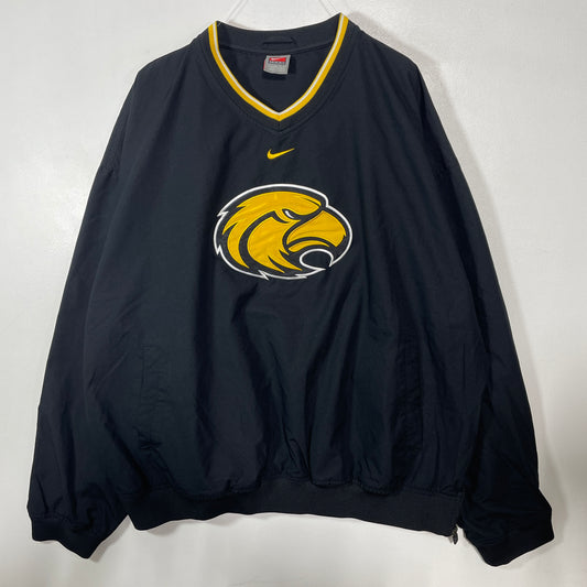 (XL) 00' NIKE x SOUTHERN MISS GOLDEN EAGLES Vintage Collage Nylon Jacket / A1431N