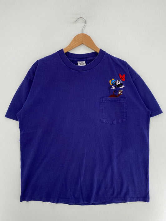 Vintage DISNEY MICKEY Size Approx. L T-Shirt / G1832S