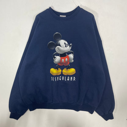 (XXL) 00' DISNY MICKEY Vintage Sweatshirt / A1551S
