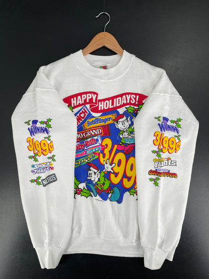 Vintage NESTLE CHRISTMAS Size L Sweat-shirt / F5934S