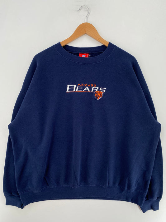 Vintage CHICAGO BEARS Size XL NFL Sweat-Shirt / F9197S