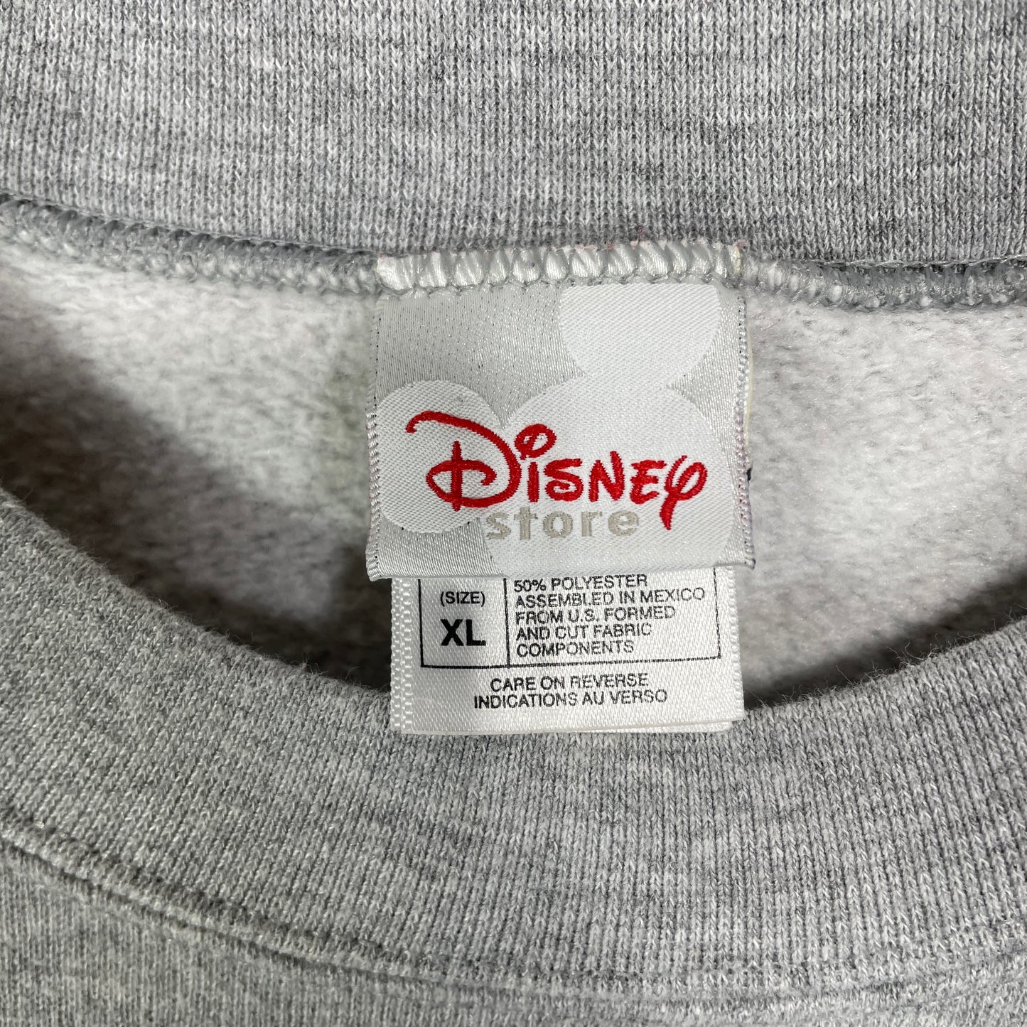 (XL) 00' DISNEY MICKEY Vintage Sweatshirt / A1577S