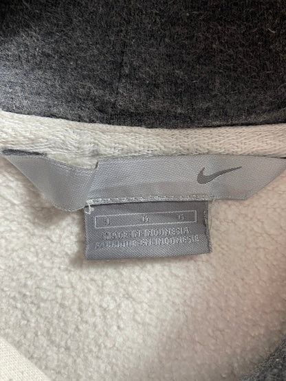 00' NIKE MINI SWOOSH  Size L Vintage Hoodie Sweat-Shirt / G2849S