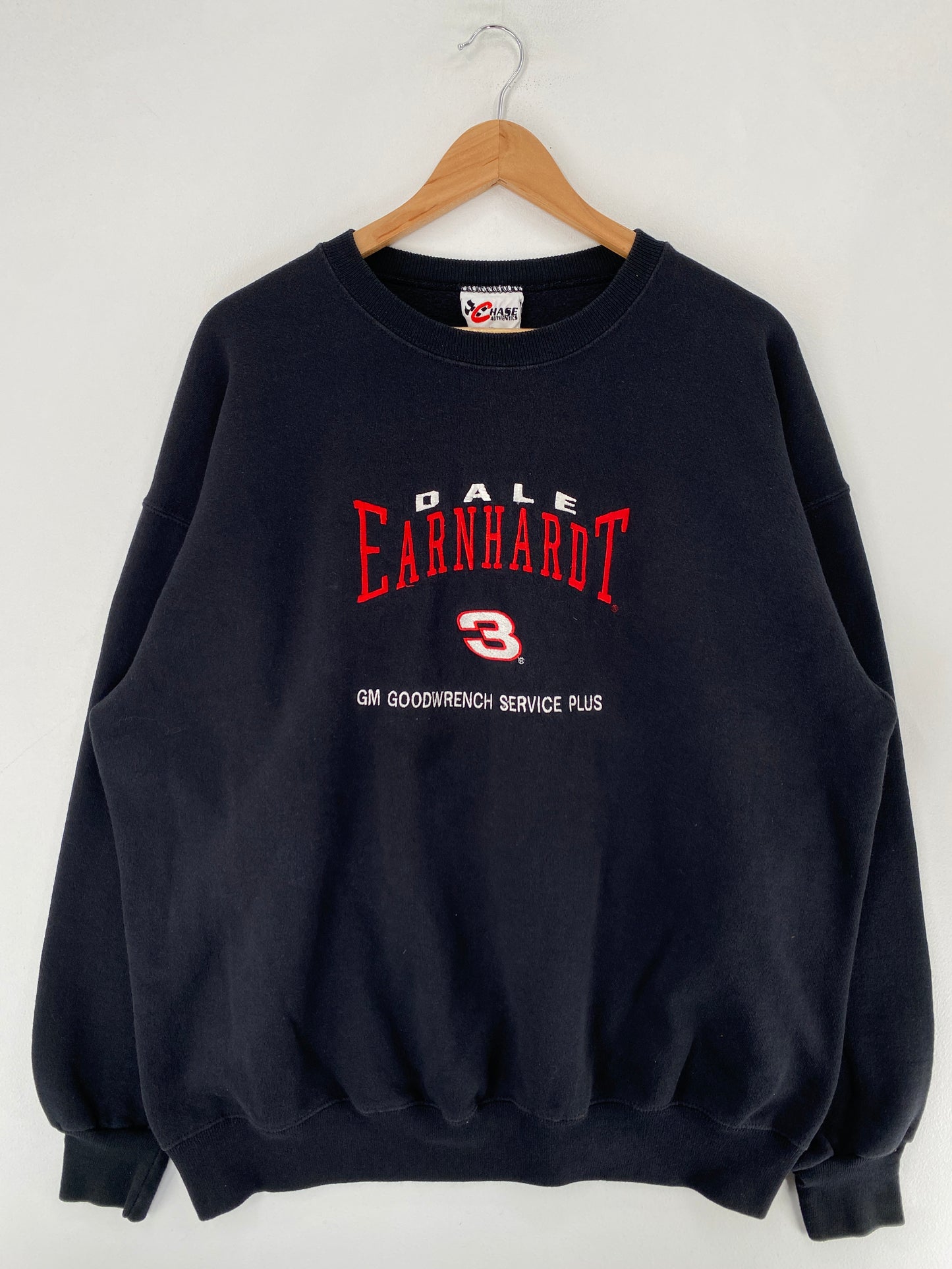 90's DALE EARNHARDT Made in USA Size XL Vintage Racing Sweat-shirt / F5703S