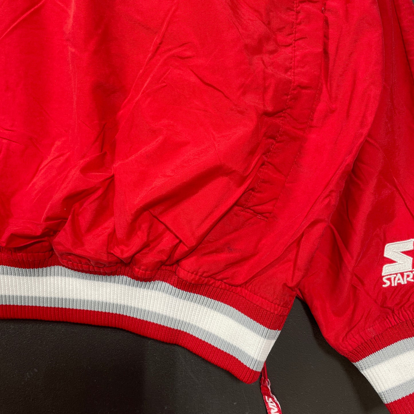 (XXL) 90’s STARTER x OHIO STATE Vintage Nylon Jacket / A1430N