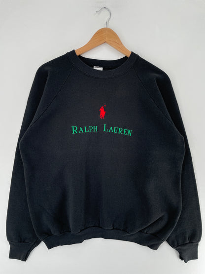 90's Remake RALPH LAUREN Made in USA Size XL Vintage Sweat-shirt / F3616S