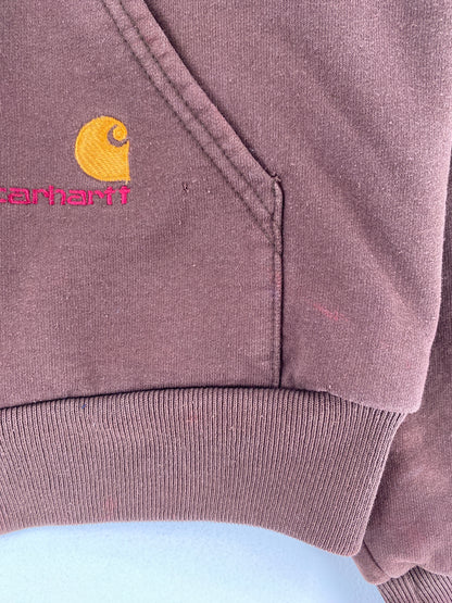 90's CARHARTT Made in USA Size L Vintage Hoodie Sweat-shirt / F4107S