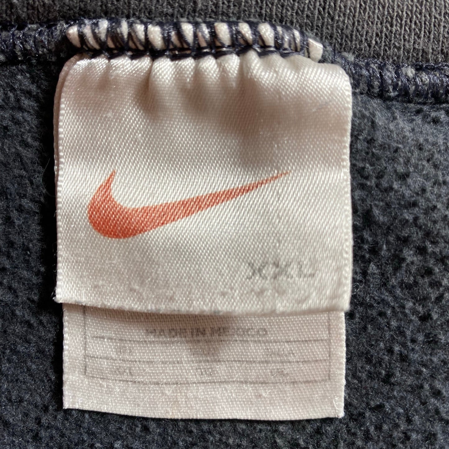 (XXL) 90's NIKE MINI SWOOSH Vintage Sweatshirt / A1074S