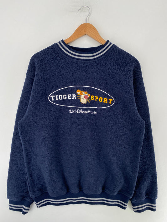 Vintage DISNEY TIGGER Size No tag (Approx. M) Fleece shirt / G495S