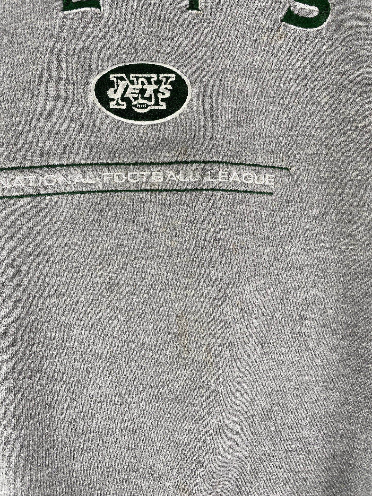00’ NEW YORK JETS Size Approx. XL NFL Sweat-Shirt / F6521S