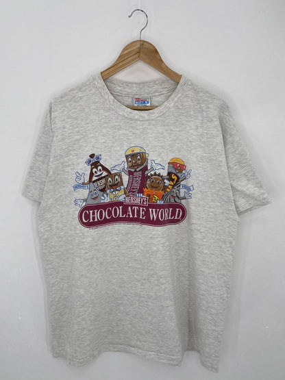 90’s HERSHEY’S Made in USA Size XL Vintage T-shirts / E9094T