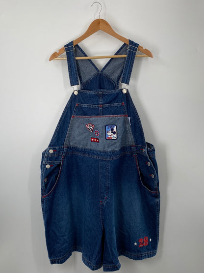 Vintage DISNEY MICKEY Size 22W/24W Denim Overall / G2393P