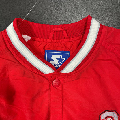 (XXL) 90’s STARTER x OHIO STATE Vintage Nylon Jacket / A1430N