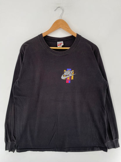 90's NIKE Made in USA Size XL Vintage Long T-Shirt / G3356T