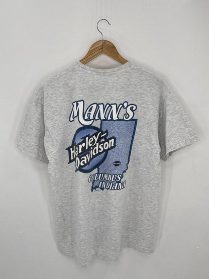 1998' HARLEY DAVIDSON Made in USA Size L Vintage T-Shirt / E9389T