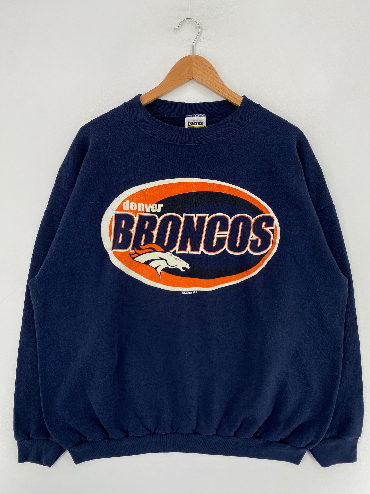 1999 DENVER BRONCO Size XXL Vintage NFL Sweat-Shirt / G3524S
