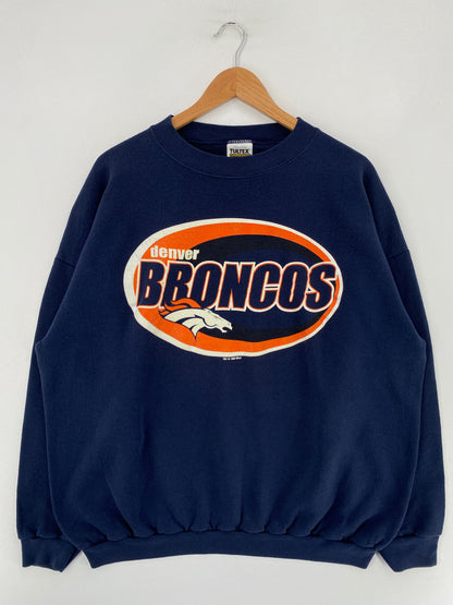 1999 DENVER BRONCO Size XXL Vintage NFL Sweat-Shirt / G3524S