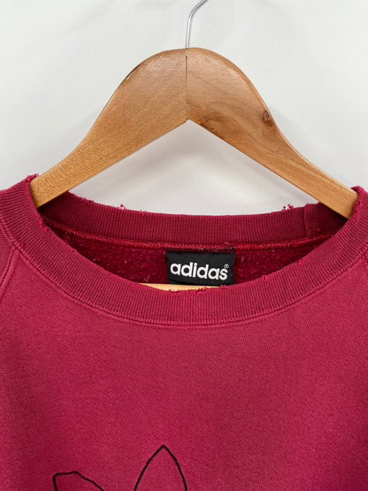 90’s ADIDAS Made in USA Size L Vintage Sweat shirt / G6252S