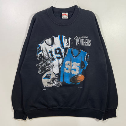 (XL) 1993 CAROLINA PANTHERS Vintage NFL Sweatshirt / A1009S