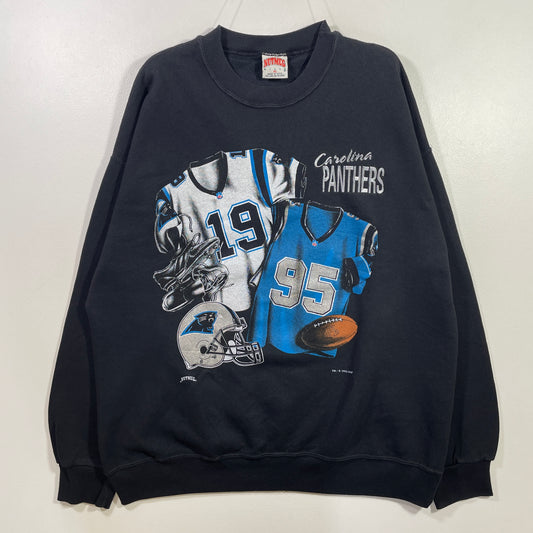 (XL) 1993 CAROLINA PANTHERS Vintage NFL Sweatshirt / A1009S