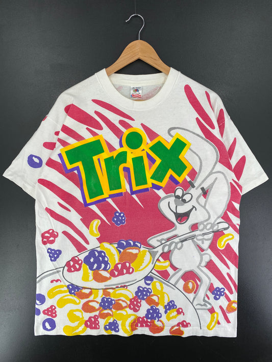 90's TRIX Made in USA Size XL Vintage T-Shirt / F2687T