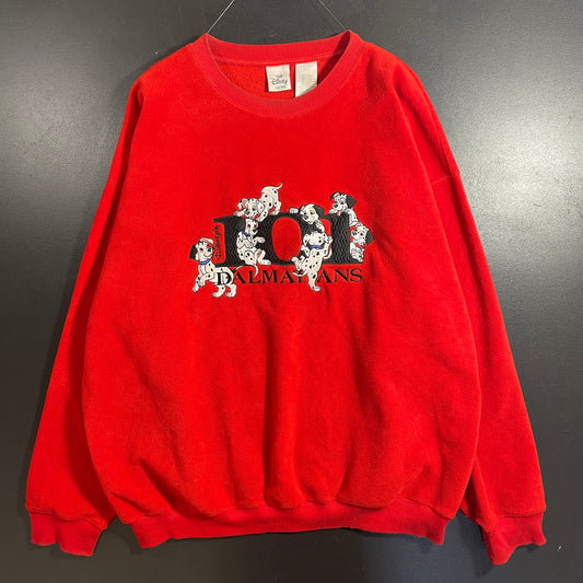 (XL) Vintage DISNEY 101 DALMATIANS Fleece / A1355S