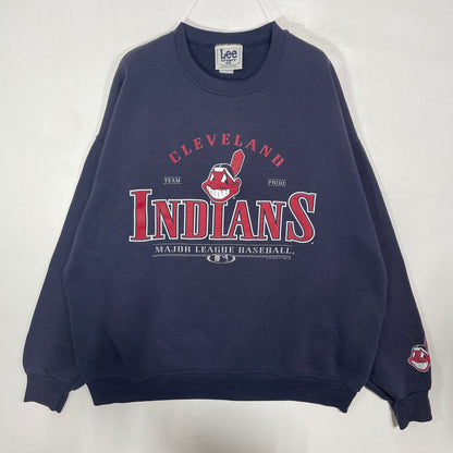 (XL) Vintage CLEVELAND INDIANS Vintage MLB Sweatshirt / A1559S