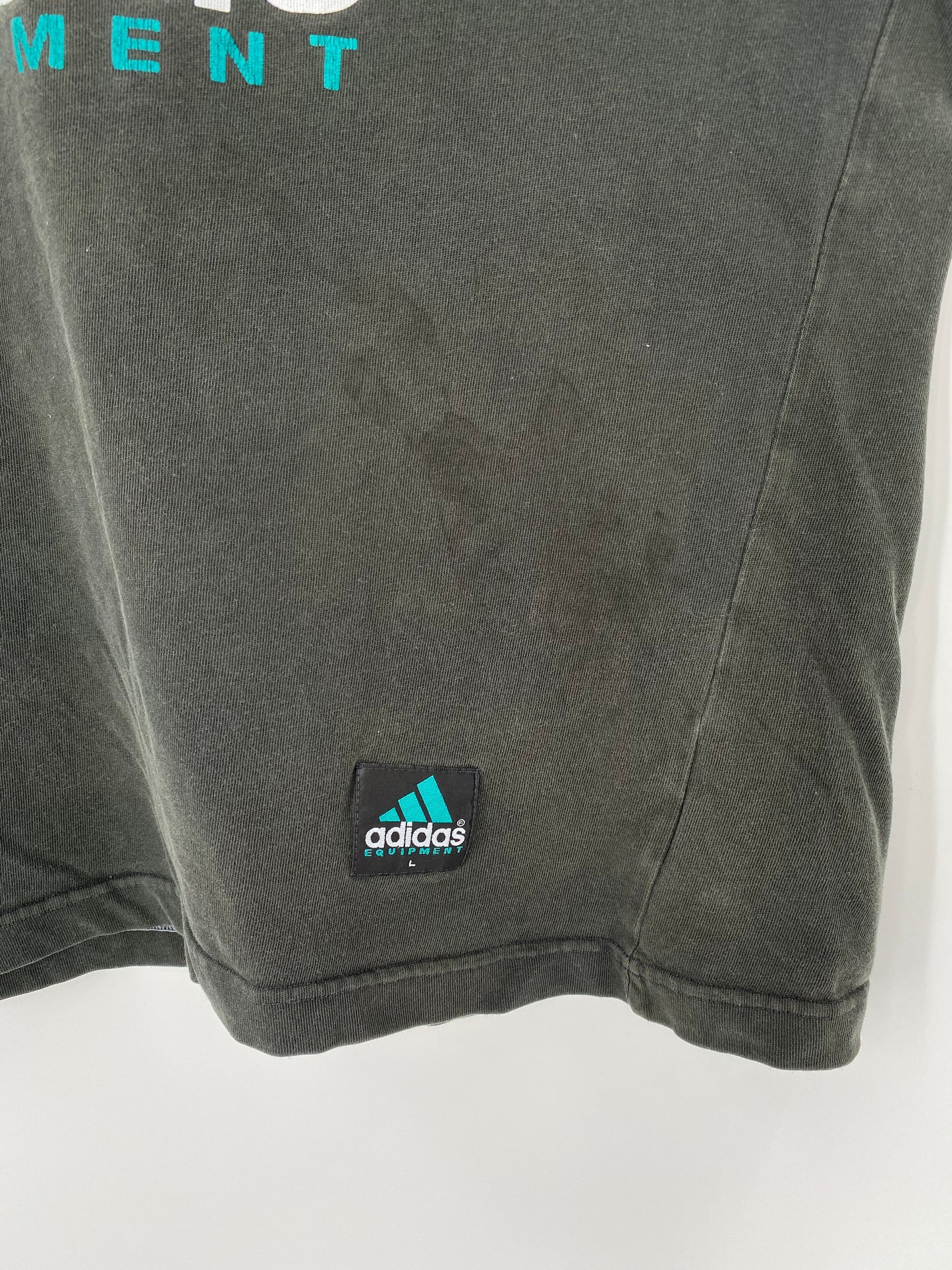 90’s ADIDAS Size L Vintage T-shirt / F173T