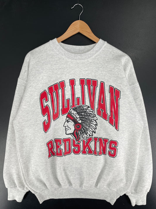 90's SULLIVAN REDSKINS Made in USA Size L Vintage Sweat-shirt / G2337S