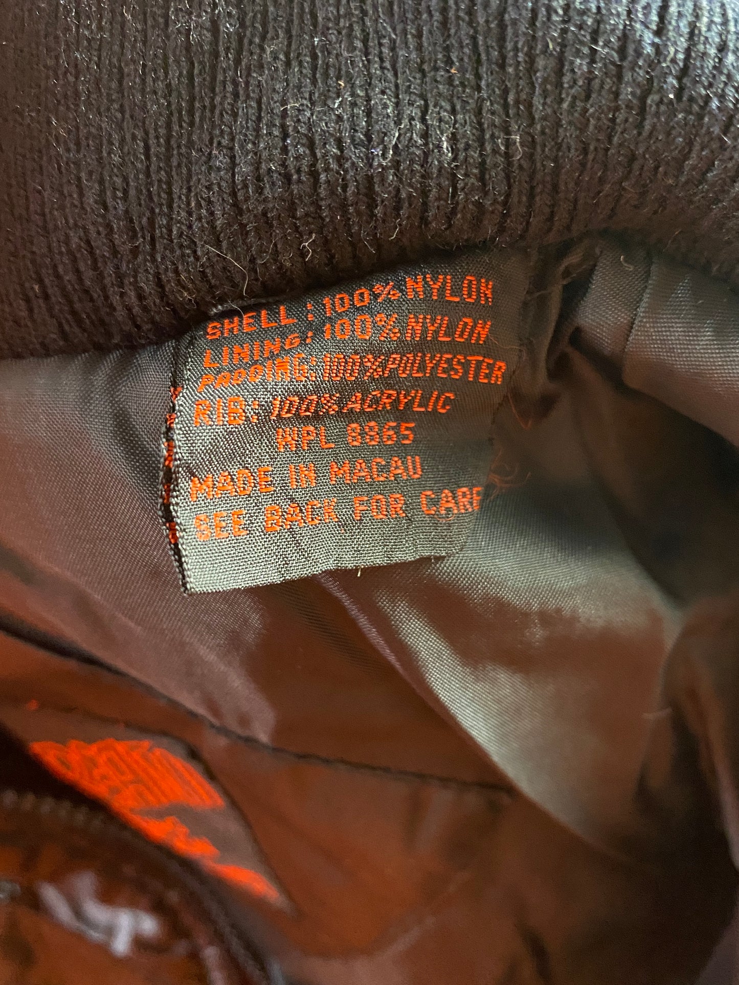 80’s COORS LIGHT SILVER BULLET RACING Size L Padded Nylon Jacket / F6816N