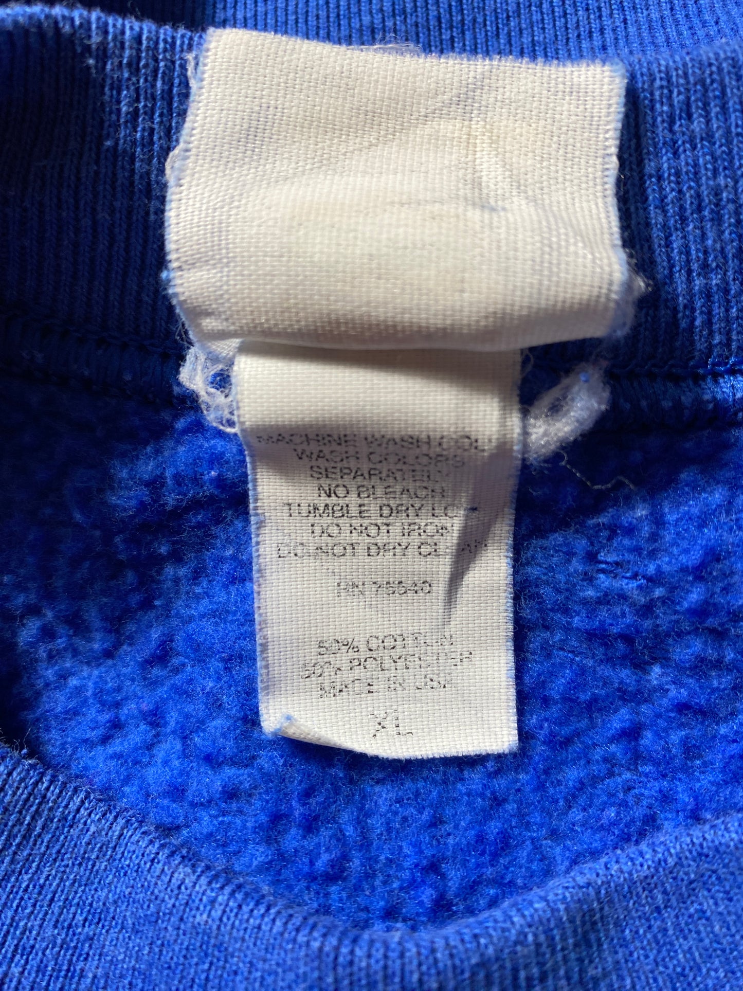 1996 LAS ANGELES RAMS Made in USA Size XL Vintage NFL Sweat-shirt / F4119S