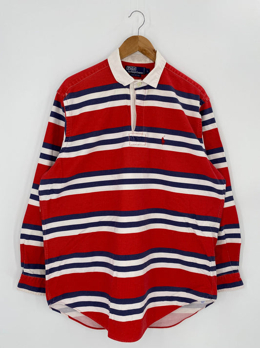 .Vintage FRITO-LAY x PEPSI Size XL Vintage Long sleeve Polo-Shirt / F3459S