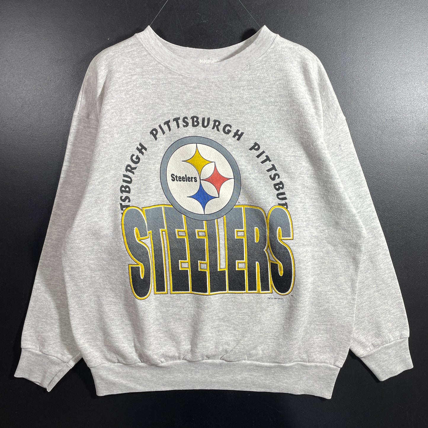 (XXL) 1994 PITTSBURGH STEELERS Vintage NFL Sweatshirt / A1288S