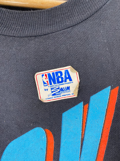 90's DEADSTOCK SALEM x NEW YORK KNICKS Size XL Vintage NBA Cotton-Shirt / F4431S